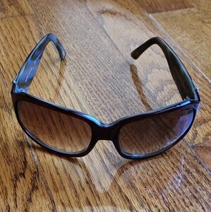 Ralph Lauren Women's Classic Brown Framed Sunglasses With Logo